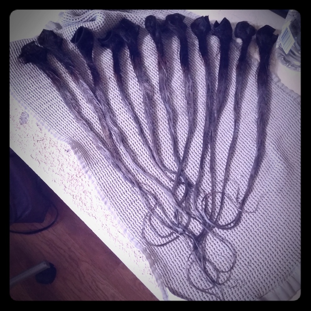 Dread ext human hair